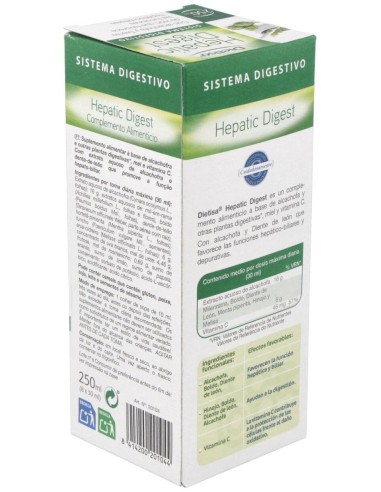 Hepatic Digest   Envase 250 Ml(8 Días) de Dielisa®