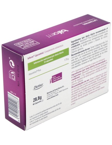 Biform Chitosan Plus (Lipocontrol) 48Cap de Dietisa (Dielisa)
