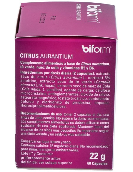 Biform Citrus Aurantium 60Cap. de Dietisa (Dielisa)