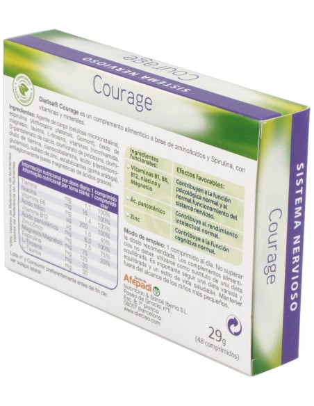 Courage  Envase 48 Comp.(48 Días) de Dielisa®