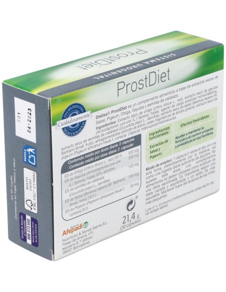 Prost Diet  Envase 30 Cápsulas(30 Días) de Dielisa®