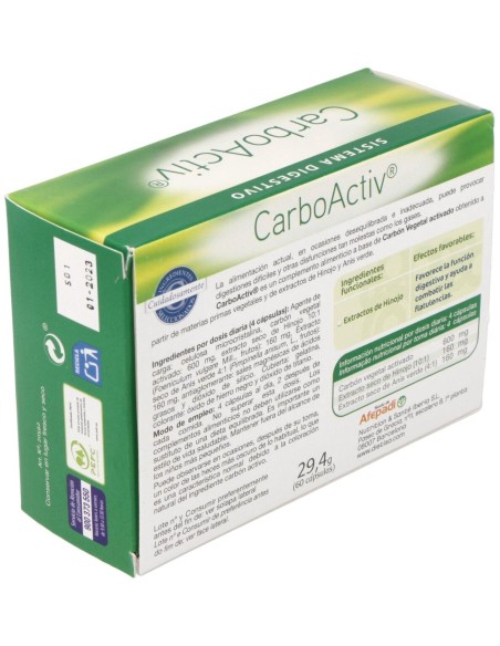 Carboactiv 60Cap. de Dietisa (Dielisa)