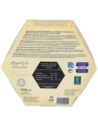 Jalea Real Royal Vit Top Formula 20Amp de Dietisa (Dielisa)