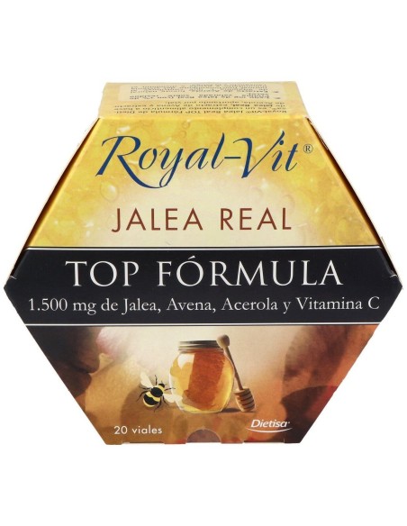 Royal-Vit Top Fórmula Envase Que Contiene 20 Viales de Royal-Vit®