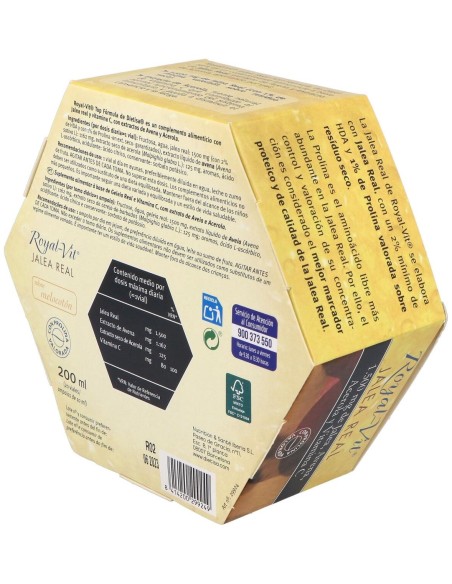 Royal-Vit Top Fórmula Envase Que Contiene 20 Viales de Royal-Vit®