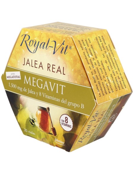 Jalea Real Royal Vit Mega Vit 1500Mg 20Amp. de Dietisa (Dielisa)