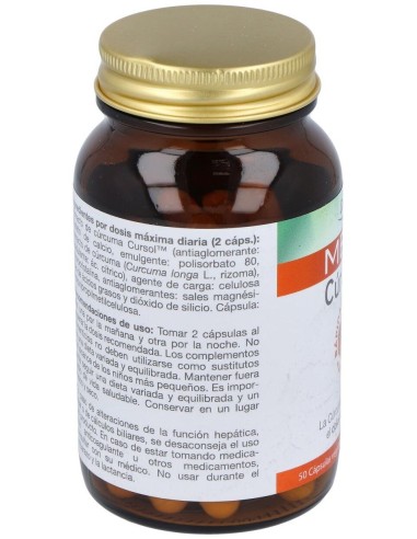 Mega Cúrcuma  Envase 50 Cápsulas(25 Días) de Dielisa®