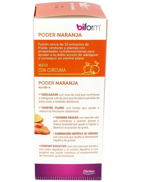 Biform Poder Naranja 500Ml. de Dietisa (Dielisa)