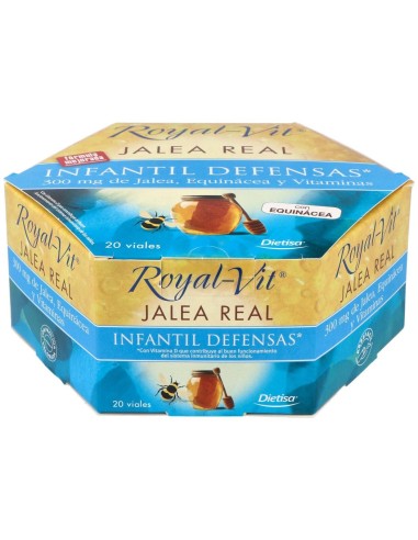 Jalea Real Royal Vit Infantil 300Mg. 20Amp de Dietisa (Dielisa)