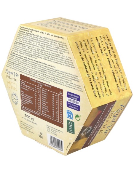 Jalea Real Royal Vit Expert Sin Azucar 20Viales de Dietisa (Dielisa)
