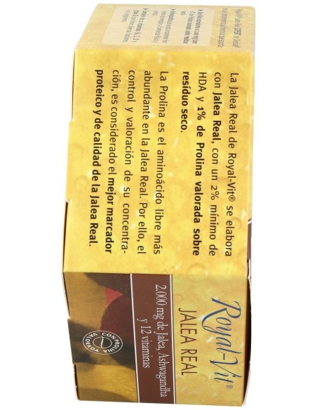 Jalea Real Royal Vit Expert Sin Azucar 20Viales de Dietisa (Dielisa)