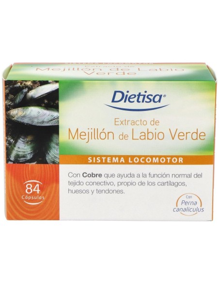 Mejillon De Labio Verde (Gemiflor Super) 84Cap de Dietisa