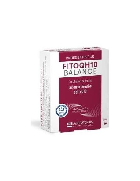 Fitoqh10 Balance Ubiquinol 30Cap. de Fdb