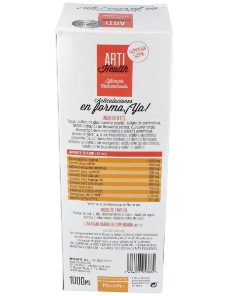 Artihealth 1000Ml. de Mycofit