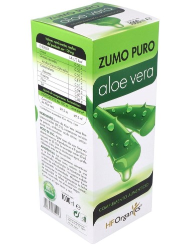 Zumo Puro Aloe Vera 1Litro de Hf Natural Care