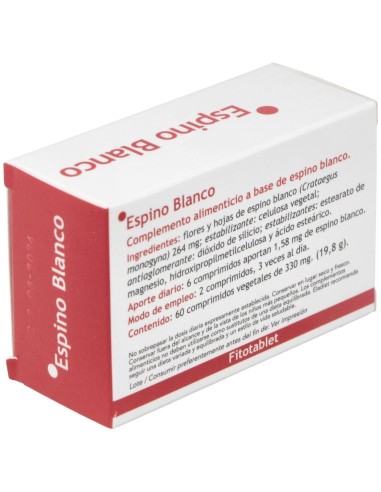 Fitotablet Espino Blanco 60Comp. de Eladiet