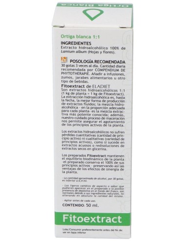 Ext.Ortiga Blanca 50Ml de Eladiet