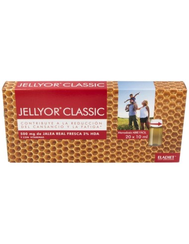 Jellyor Classic J.R Fructosa 20Viales de Eladiet