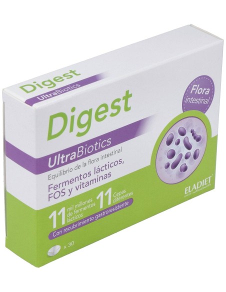 Digest Ultrabiotic 30Comp. de Eladiet