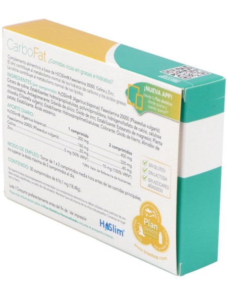 Triestop Carbofat 30Comp. de Eladiet