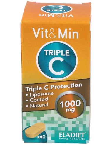 Triple C Vit. C Liposomada 40Comp. de Eladiet