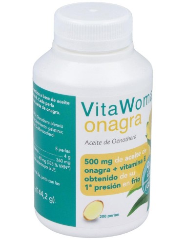 Vita Woman Onagra 200Perlas. de Eladiet
