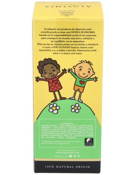 Agua De Colonia Para Niños Y Bebes 100Ml. de Alqvimia