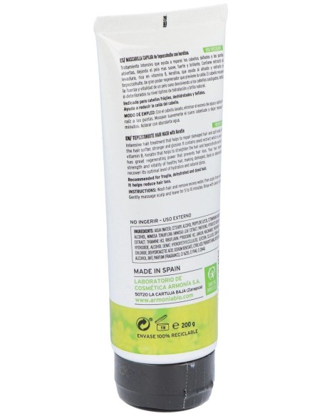 Mascarilla Capilar De Tepezcohuite 200Ml. de Armonia