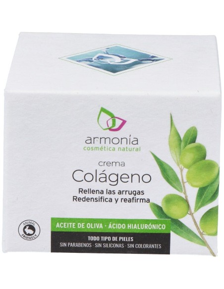Crema Colageno Aceite Oliva 50Ml. de Armonia