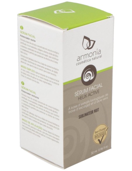 Helix Active Eco Serum Facial Caracol Bio 30Ml. de Armonia