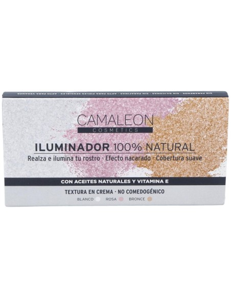 Camaleon Iluminador Paleta 3 Colores 3X2,5Gr. de Camaleon Cosmetics