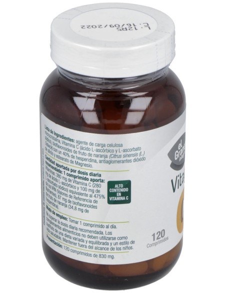 Vitagran C (Vit.C Forte + Bioflav.750Mg.) 120Comp. de El Granero