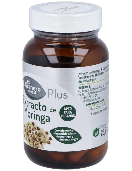 Extracto De Moringa 60Cap. de El Granero