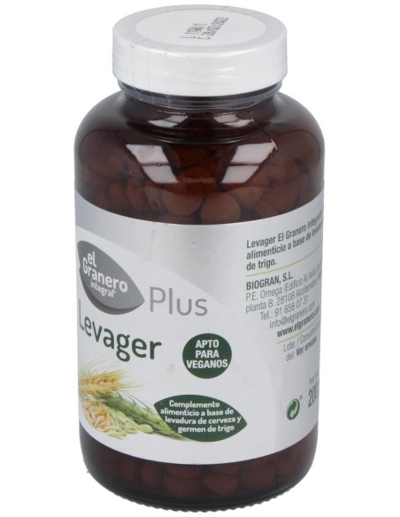 Levager Lev.Cerveza Y Germen Trigo 500Comp. de El Granero