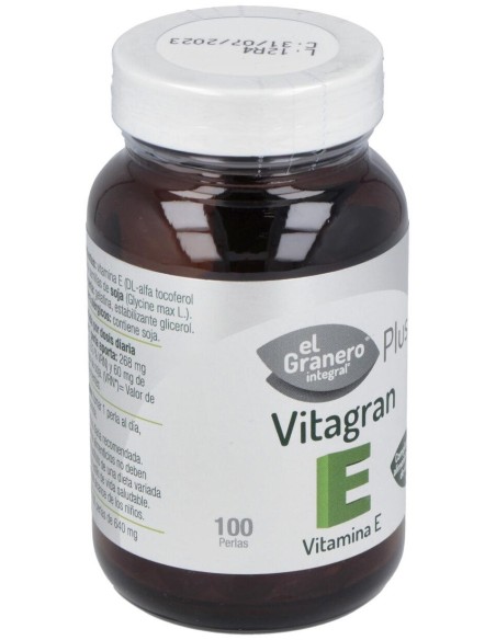 Vitagran E Forte (Vit. E Forte)  100Perlas de El Granero