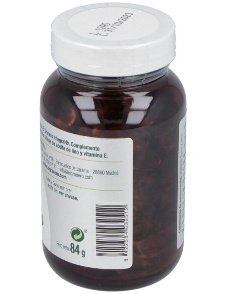 Linogran Aceite De Lino 120Perlas de El Granero