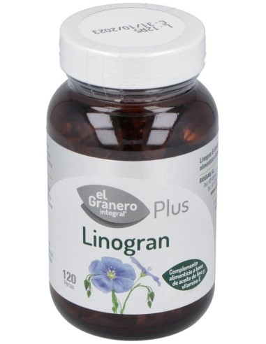 Linogran Aceite De Lino 120Perlas de El Granero