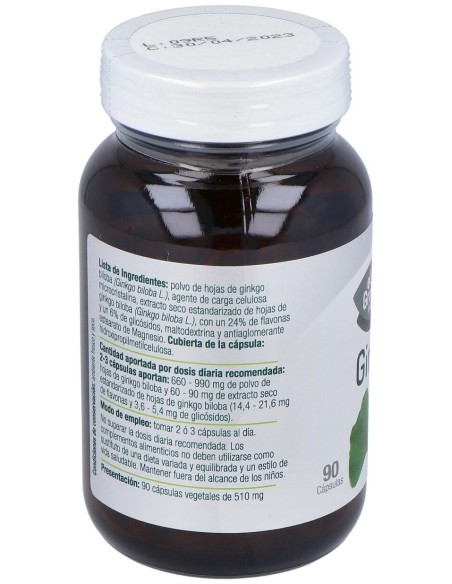 Ginkgo Biloba 90Cap. de El Granero