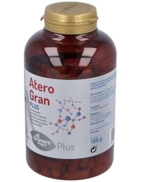 Aterogran Plus 270Cap. de El Granero