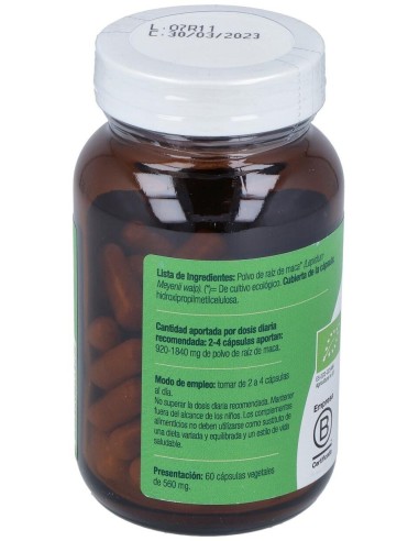 Maca Bio 60Cap. de El Granero