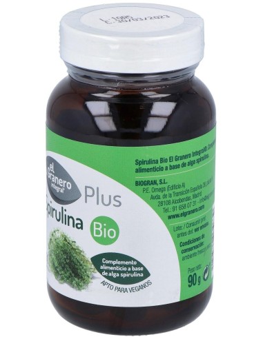 Espirulina Bio 180Comp. de El Granero