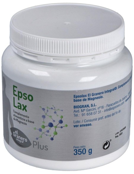 Epsolina Epsolax Sales De Epson (Sulf. Mg.) 350Gr. de El Granero