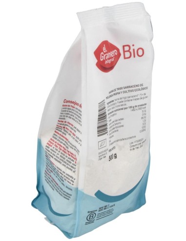 Harina De Trigo Sarraceno Bio, 500 G de El Granero Integral
