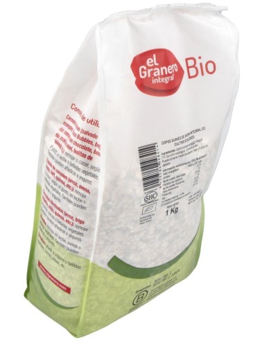 Copos De Avena Suaves Integral 1Kg. Bio de El Granero