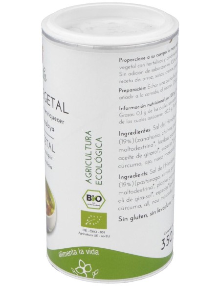 Caldo Vegetal 350Gr.Bio de Vegetalia