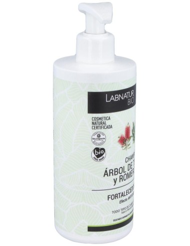 Champu Arbol Del Te Y Romero 450Ml. Bio de Labnatur Bio