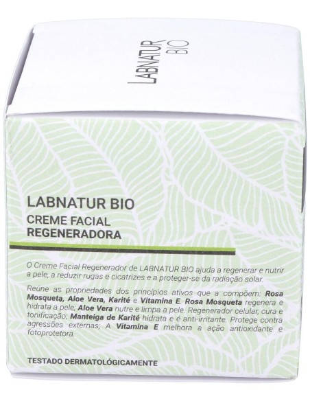 Crema Facial Regeneradora Rosa Mosqueta 50Ml. Bio de Labnatur Bio