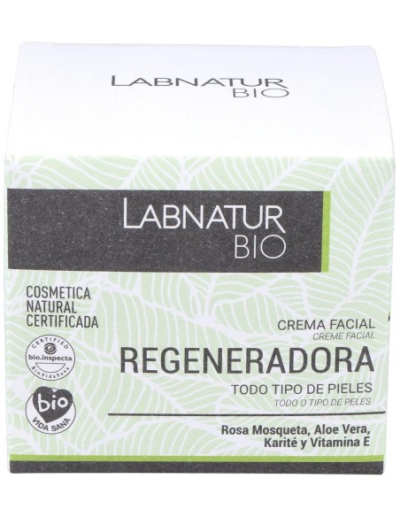 Crema Facial Regeneradora Rosa Mosqueta 50Ml. Bio de Labnatur Bio