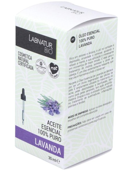 Lavanda Aceite Esencial 30Ml. Bio de Labnatur Bio