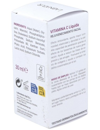Serum Facial Con Vitamina C 30Ml. de Labnatur Bio